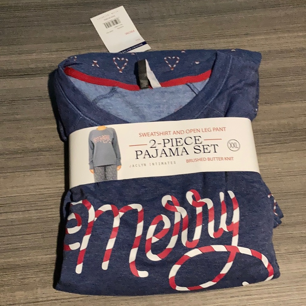 Two piece pajama set -holiday theme